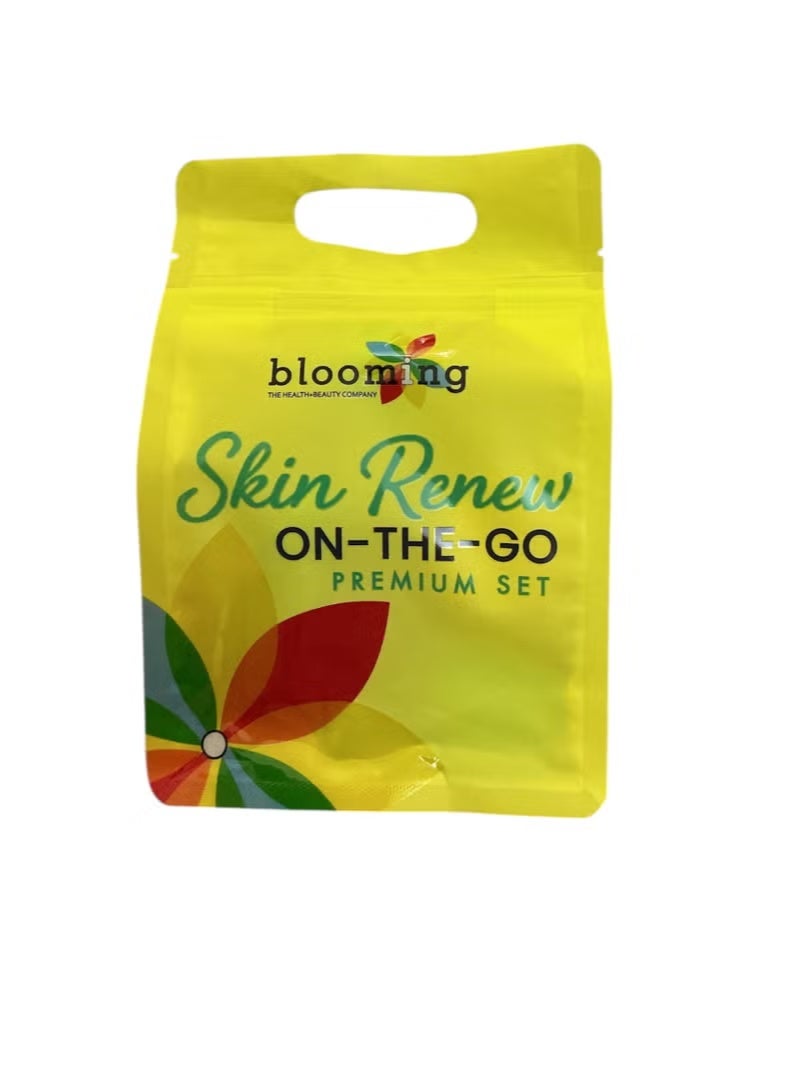 Blooming skin renew on the go premium set
